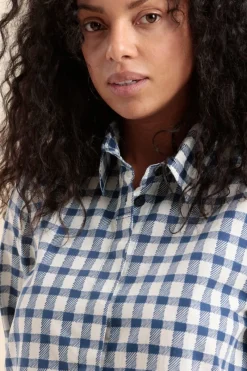 Flash Sale chemise CYCLE à carreaux en coton Femme Chemises, Blouses