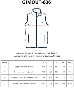 Discount gilet sans manches GIMOUT Homme Vestes|Sweats
