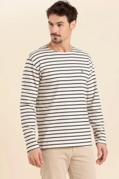 Shop marinière en coton léger bio VENTOUEST Homme Marinières, Tshirts