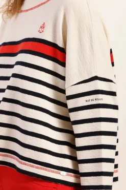 Cheap Marinière oversize MAKI Femme Tshirts|Marinières