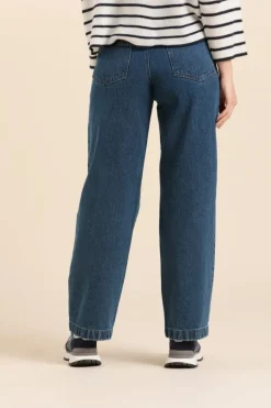 Fashion pantalon large POULIGO en denim Femme Pantalons, Jeans