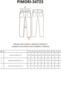 Cheap pantalon PIMORI en coton Femme Pantalons, Jeans
