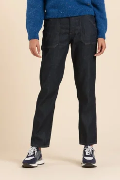 New pantalon PIMORI en denim Femme Pantalons, Jeans