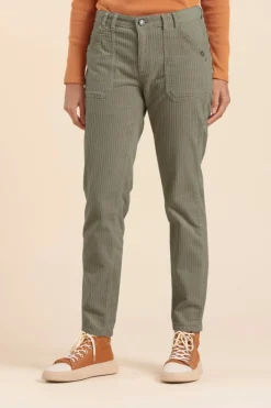 Cheap pantalon PIMORI en velours grosses côtes Femme Pantalons, Jeans