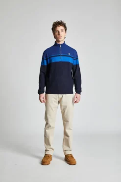 Shop Pull camionneur zippé TRECK Homme Pulls, Cardigans