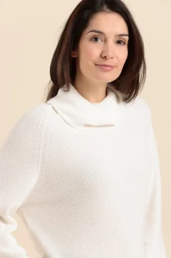 Outlet pull col roulé TREBOUL Femme Pulls, Cardigans