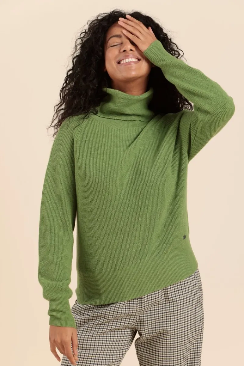 Clearance pull col roulé TREBOUL Femme Pulls, Cardigans