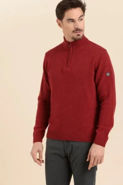 Store pull col zippé TANDEM Homme Pulls, Cardigans