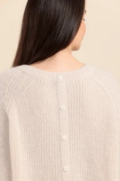Store pull TOPAZO avec dos boutonné Femme Pulls, Cardigans