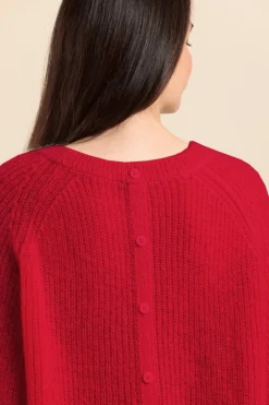 Online pull TOPAZO avec dos boutonné Femme Pulls, Cardigans