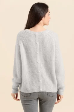Flash Sale pull TOPAZO avec dos boutonné Femme Pulls, Cardigans