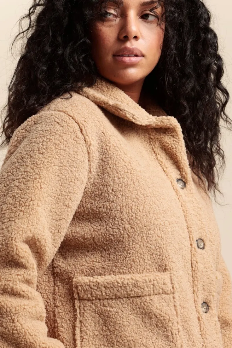 Cheap veste boutonnée VIGIE Femme Vestes|Sweats