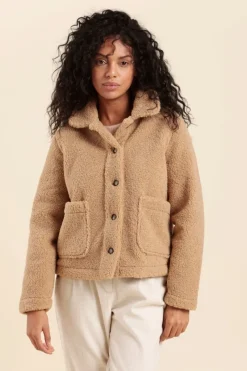 Cheap veste boutonnée VIGIE Femme Vestes|Sweats
